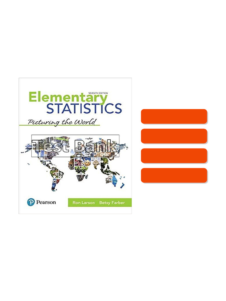Access the Elementary Statistics Picturing The World 7th Edition Larson ...