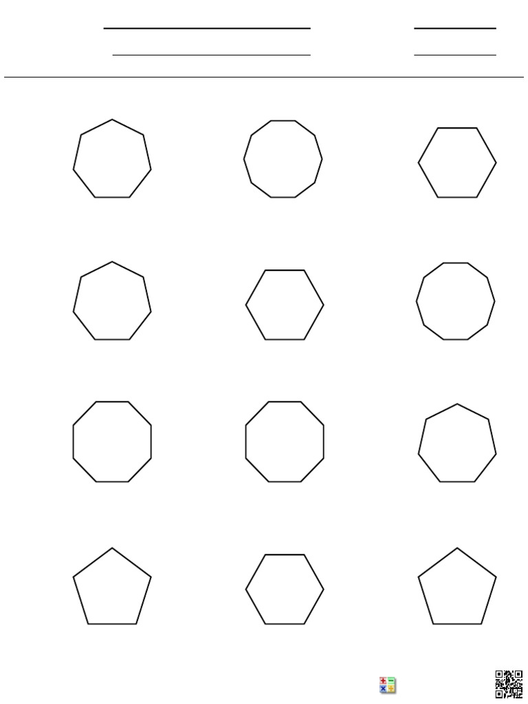 Identify Regular Polygons | PDF