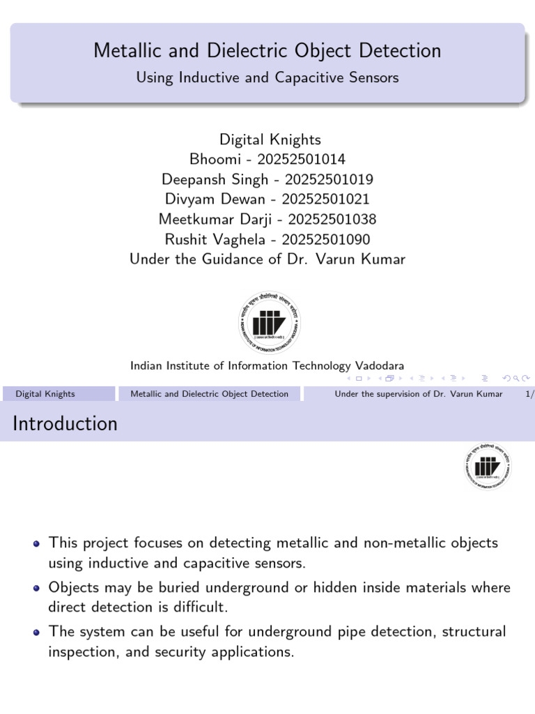 Digital Knights Metallic Dielectric Detection | PDF