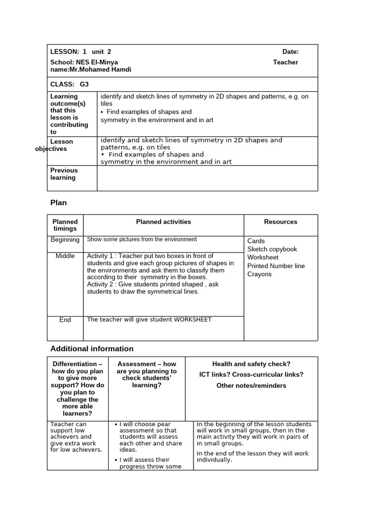 unit 2 s1 | PDF | Learning