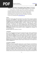 Download Basics of Self Micro Emulsifying Drug Delivery System by Alexander Decker SN102212140 doc pdf