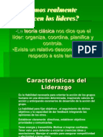 Caracteristicas y Tipos de Liderazgo