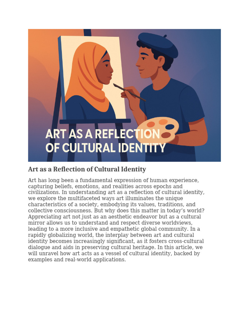 Art as a Reflection of Cultural Identity | PDF | Identity (Social ...
