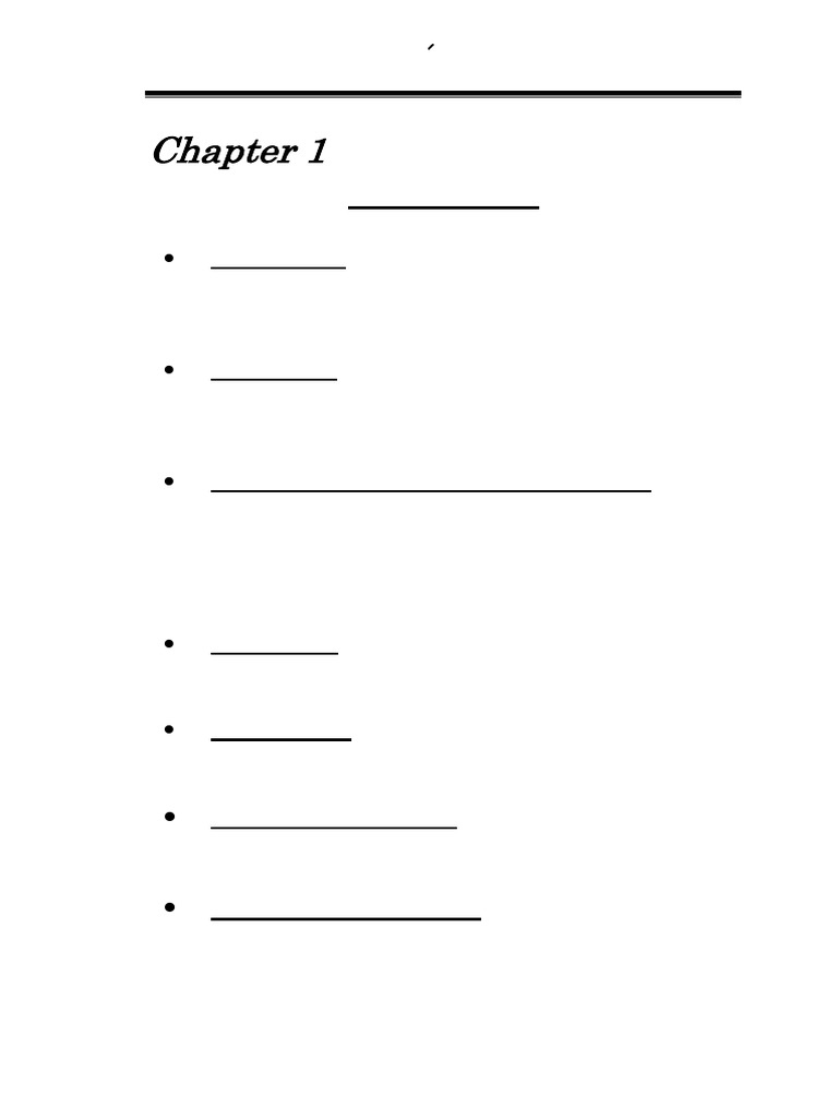 Ch 1 Terminology | PDF