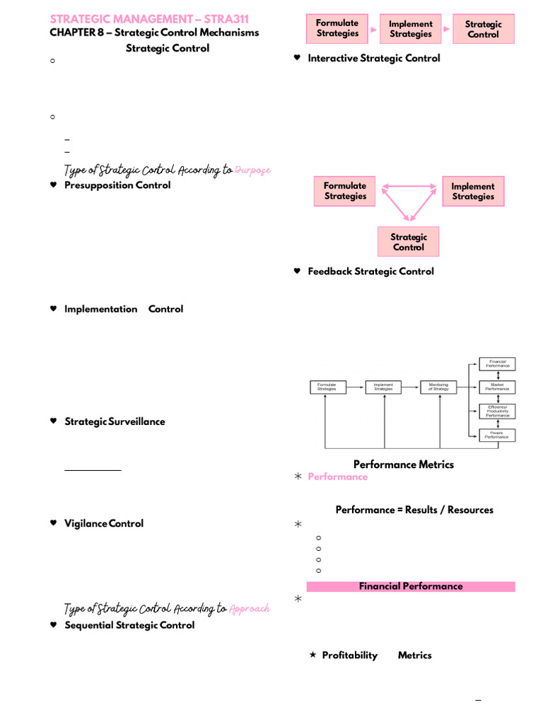 STRA311 CHAPTER EIGHT (MIDTERMS) | PDF | Leverage (Finance) | Economies