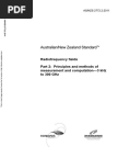 As NZS 2772.2-2011 Radiofrequency Fields Principles and Methods of Measurement and Computation - 3 kHz to 300
