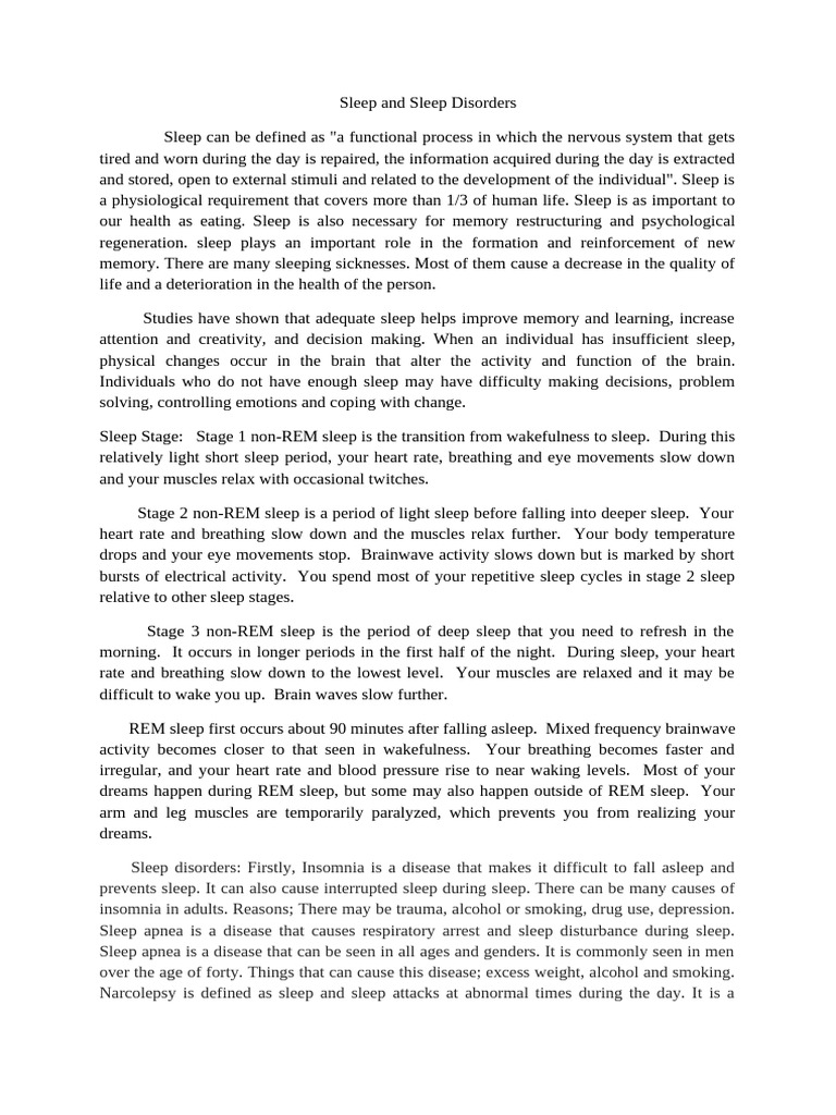 sleep (1) | PDF