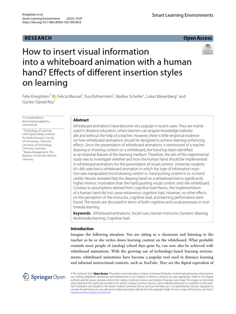 How To Insert Visual Information PDF | PDF | Learning | Analysis Of ...