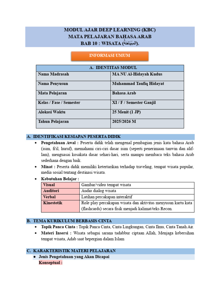 Modul Ajar Deep Learning (1) | PDF