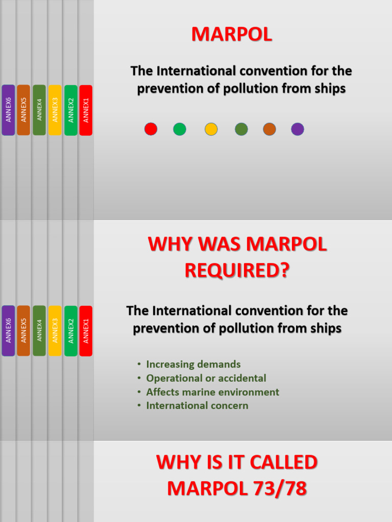 MARPOL | PDF | Oil Tanker | Sewage