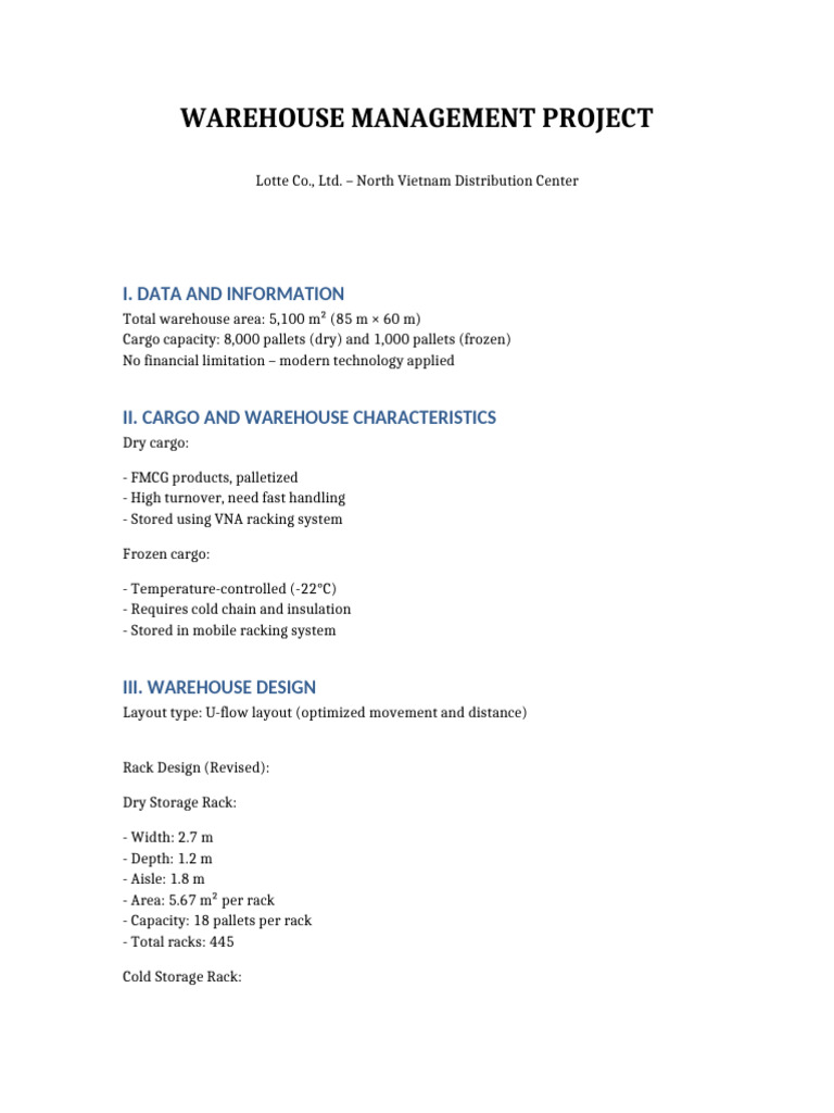 Warehouse_Project_Advanced_With_Equipment | PDF