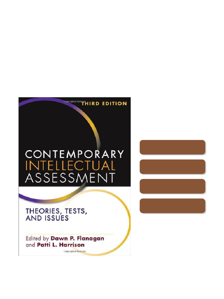 Read Contemporary Intellectual Assessment Theories Tests and Issues 3rd ...