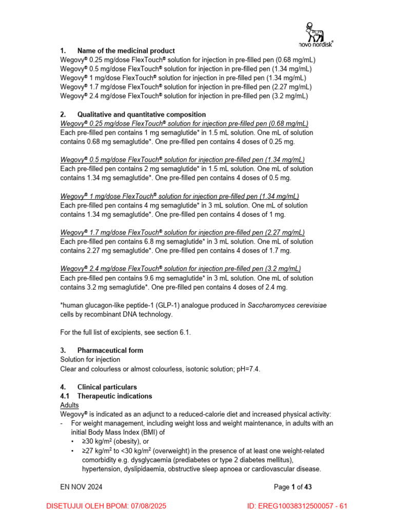 Wegovy | PDF