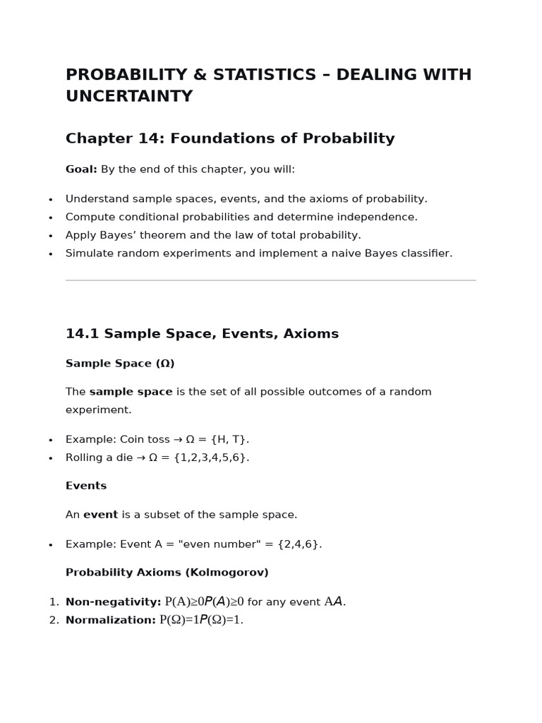 ch-3 | PDF | Probability Distribution | Variance