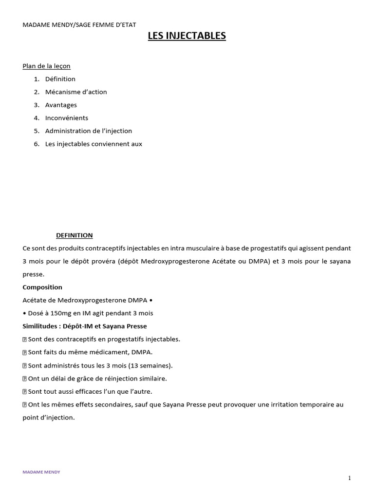 2-LES INJECTABLES.bin | PDF