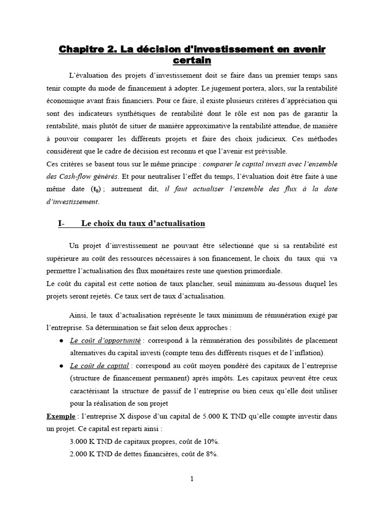 Chapitre 2 GFLT.docx | PDF
