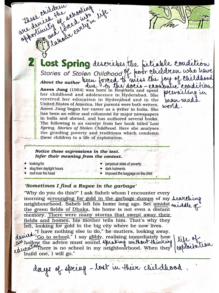 Lost Spring | PDF