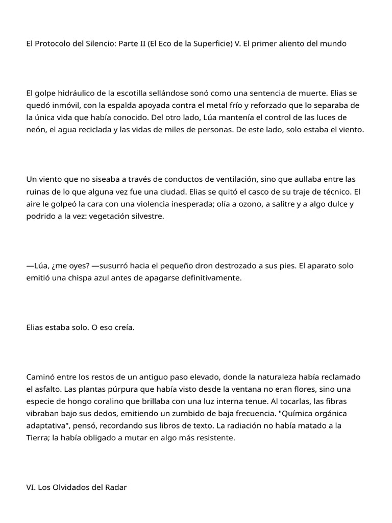 El Fragmento de la Eternidad - capitulo 2 | PDF
