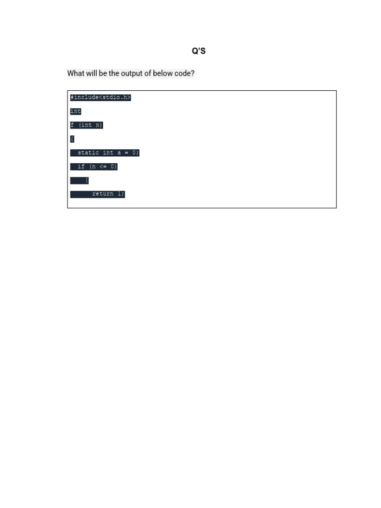 INFOSYS-Pseudo Code Practice Questions SET - 1 | PDF