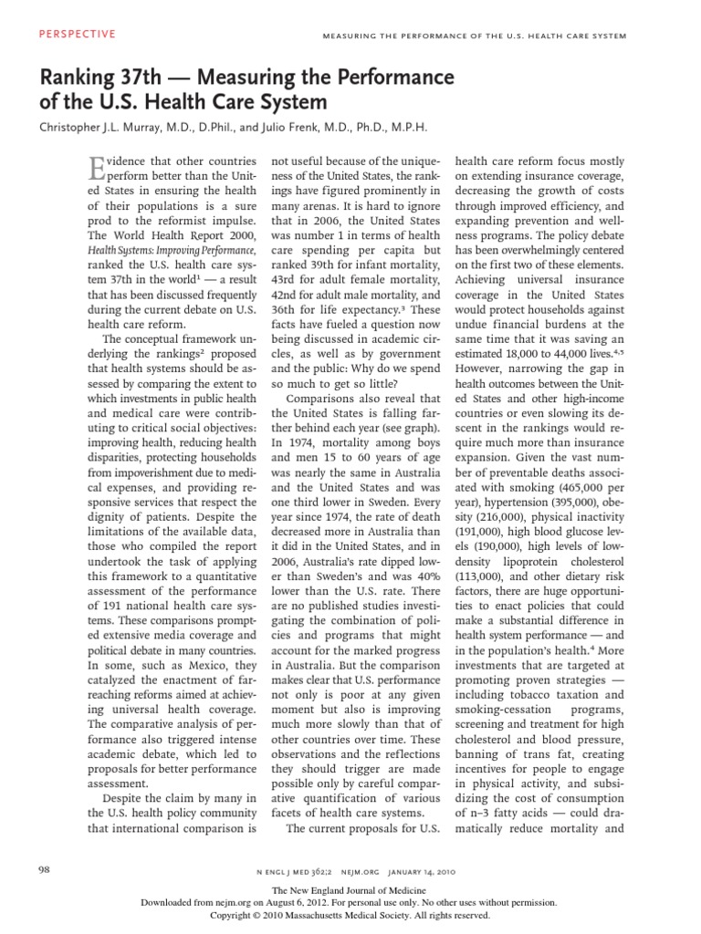 New England Journal of Medicine Ranking 37th - Measuring The ...