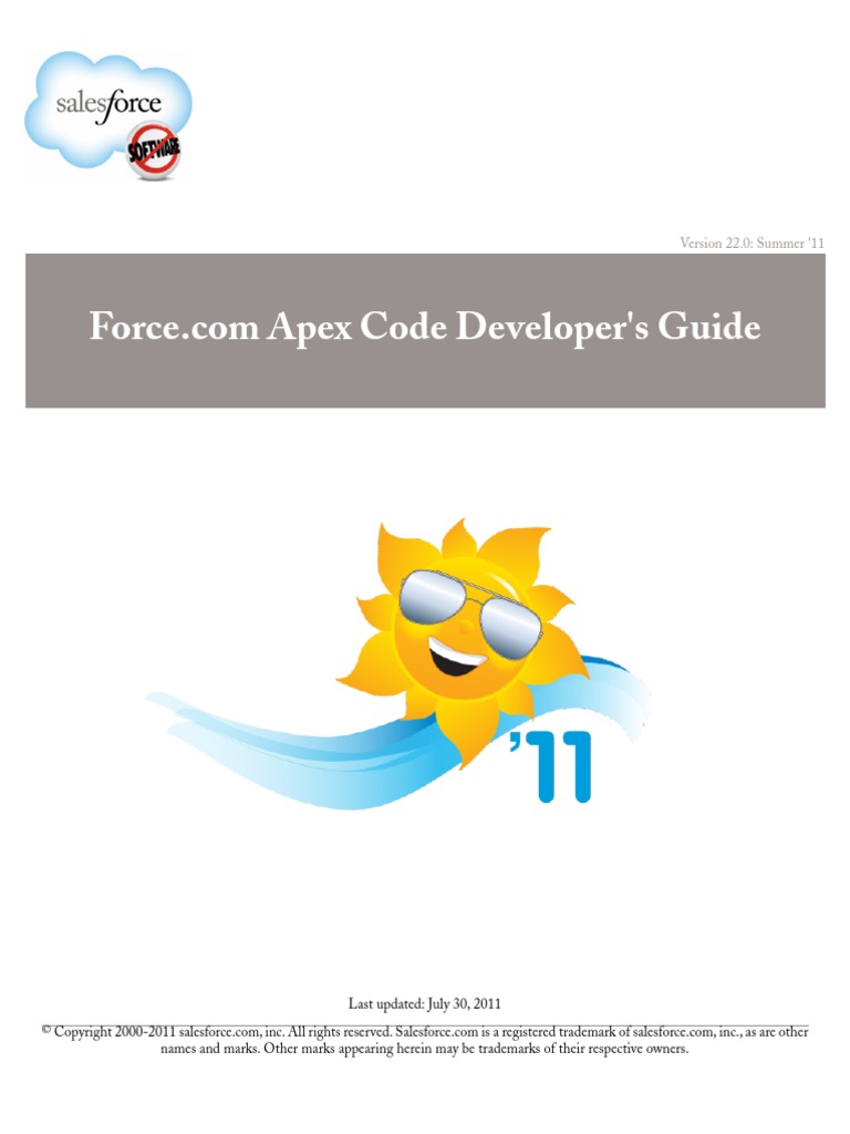 Apex | PDF | Salesforce.Com | Application Programming Interface