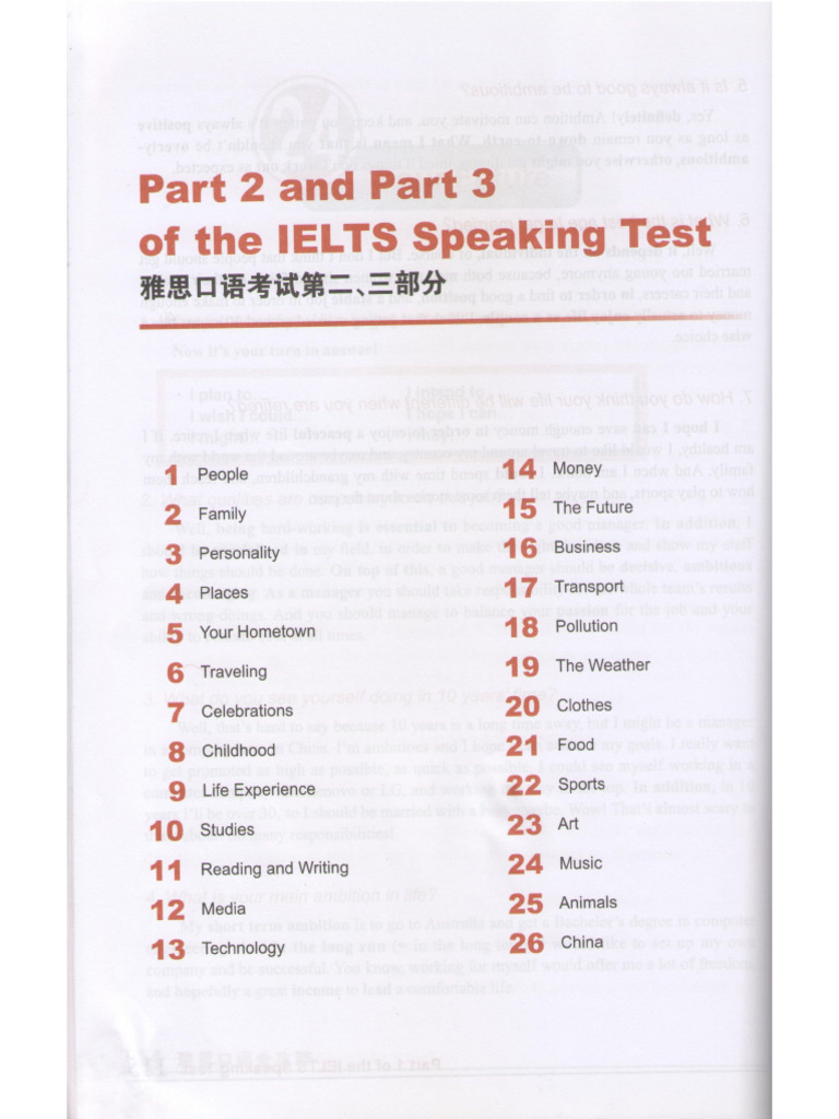 Export Pages Ideas and Examples For IELTS Speaking 3 | PDF