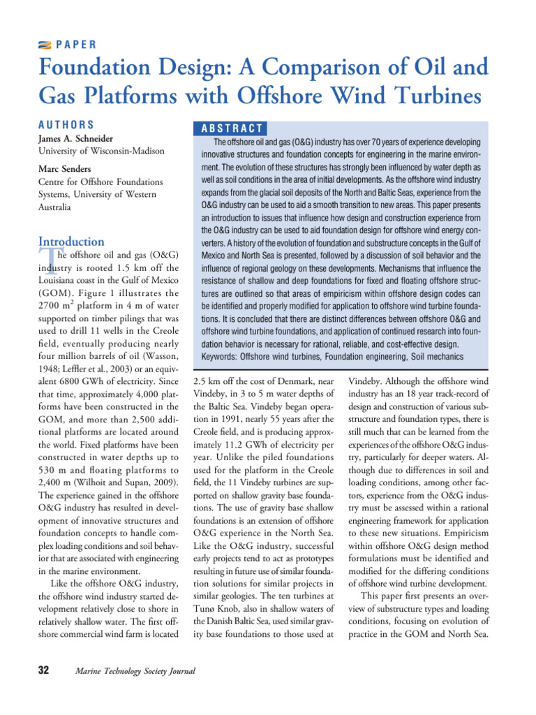 [19]Foundation Design a Comparison of Oil and Gas Platforms With ...