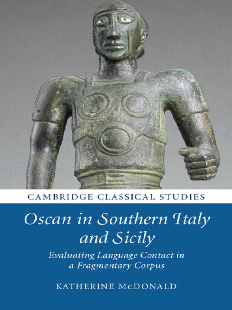 Oscan in Southern Italy and Sicily- Evaluating Language -- Katherine ...