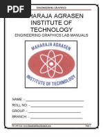 Engineering Drawing Solved Sample Question Paper Sphere Geometric Objects