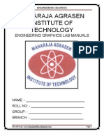 Engineering Graphics Lab Manual