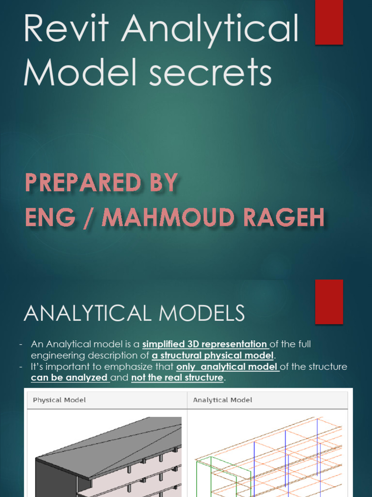 1.2 Analytical Model | PDF | Autodesk Revit | Computer Aided Design