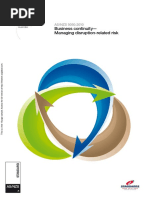 As NZS 5050-2010 Business Continuity - Managing Disruption-related Risk