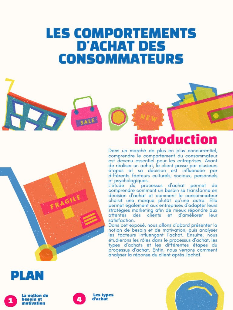 DÃ©crire Le Processus Dâ - Achat Et Le Comportement Des Consommateurs | PDF