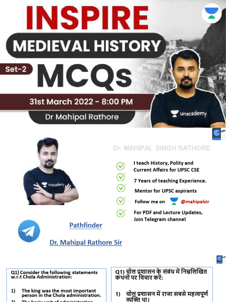 Medieval History Set 2 | PDF