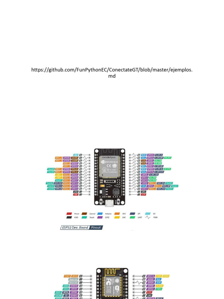Empezando con micropython ESP | PDF | Wifi | Ingenieria Eléctrica