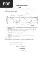 Labeling Parts of a Wave Worksheet | PDF
