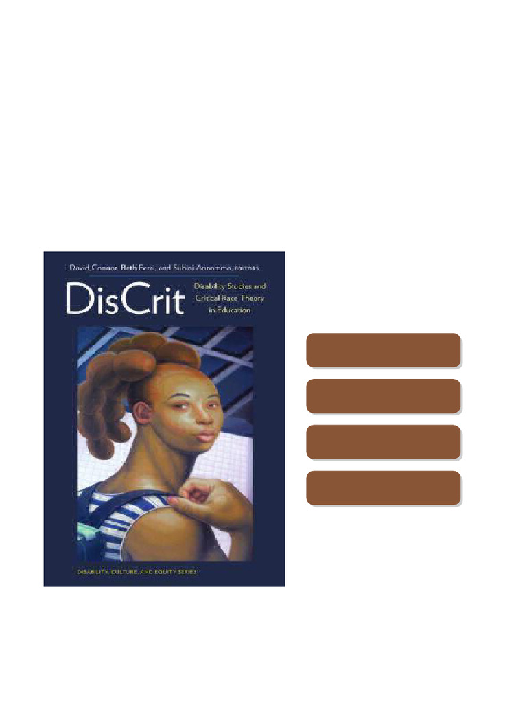 Access Ebook Discrit--Disability Studies and Critical Race Theory in ...