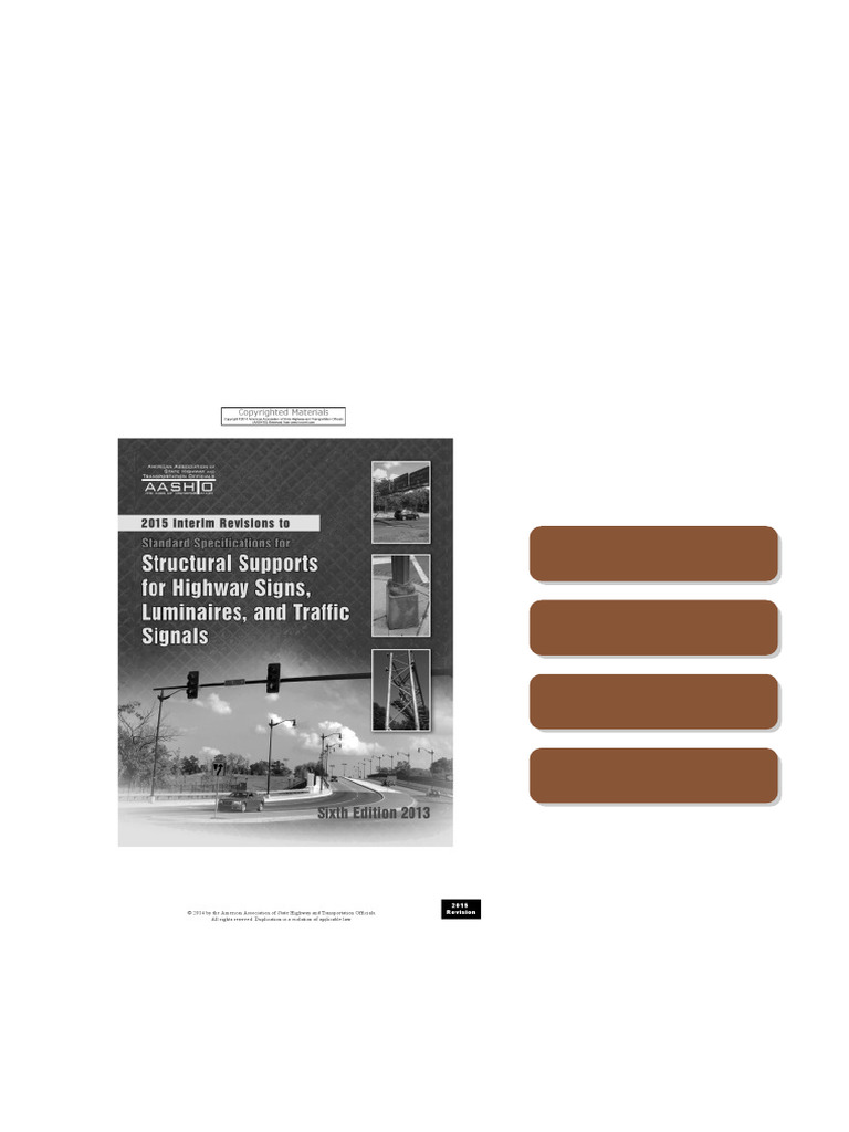 Ebook Standard Specifications For Structural Supports For Highway Signs ...