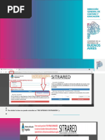 Acceso y Rendición en Sitrared | PDF