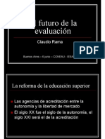 El futuro de la evaluación - Coneau - Baires 7 junio 2005