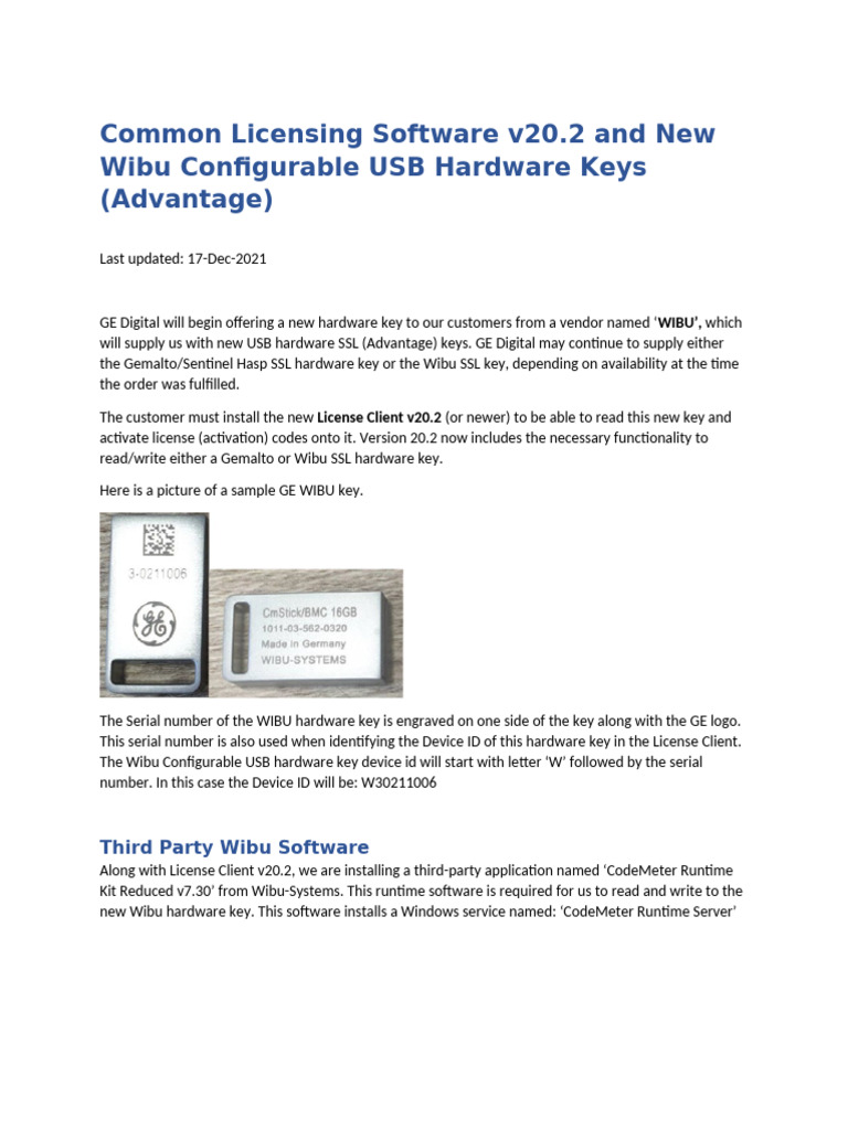 Wi Bu Hardware Keys | PDF | Icon (Computing) | Usb