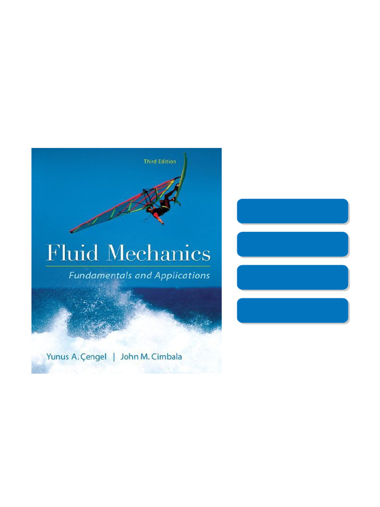 Fluid Mechanics Fundamentals and Applications Cengel 3rd Edition ...