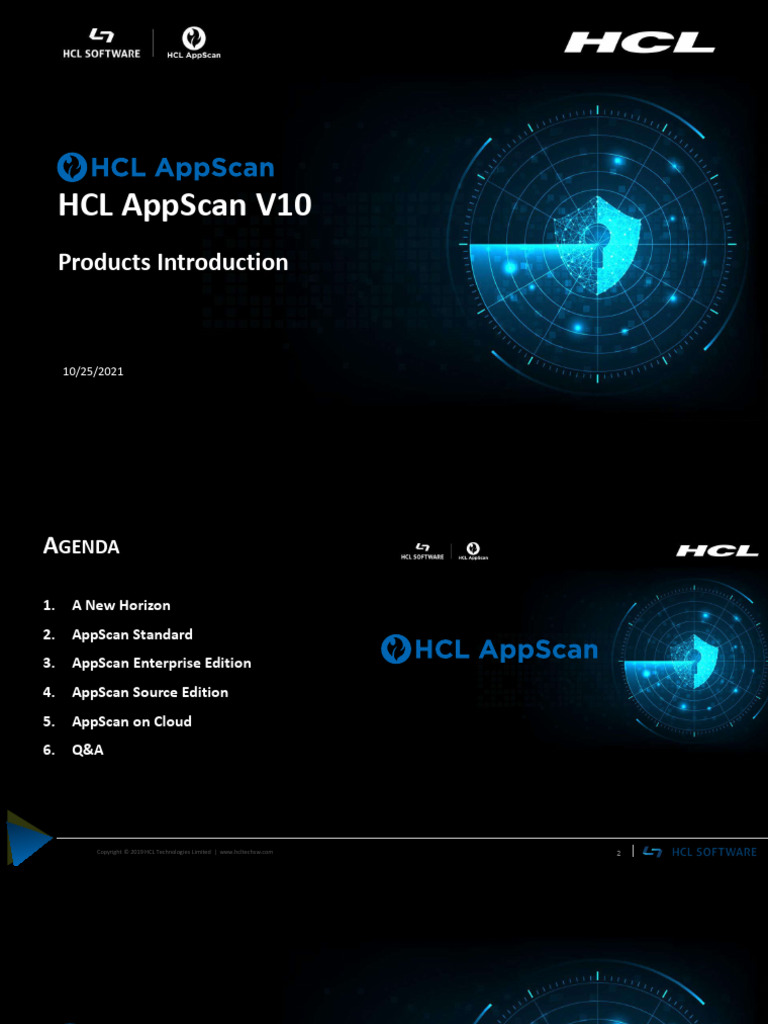 HCL AppScan Overview | PDF | Web Application | Computer Security