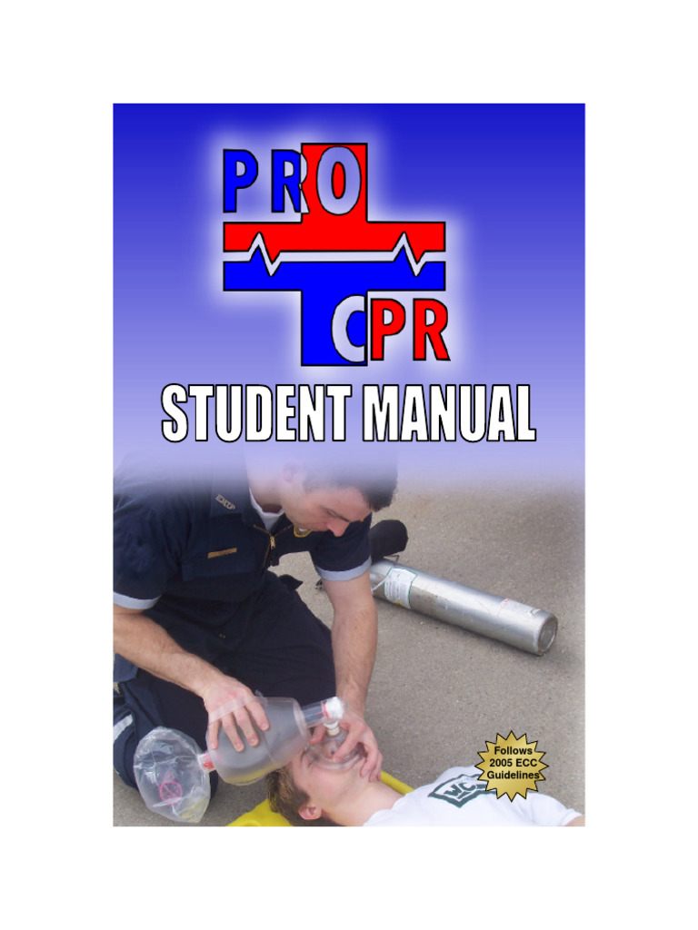 cpr_student_manual | PDF | Cardiopulmonary Resuscitation | First Aid