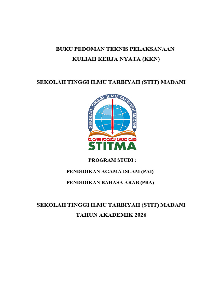 Pedoman KKN 2026 | PDF