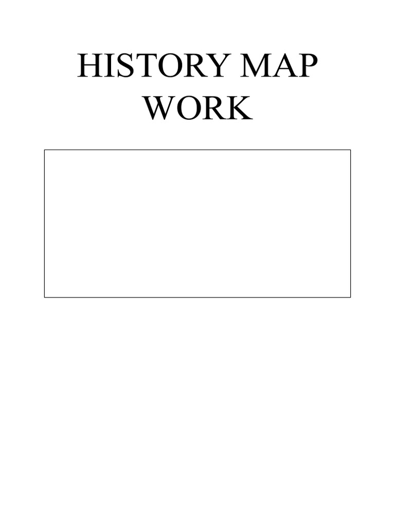 Map Work 8 Class | PDF