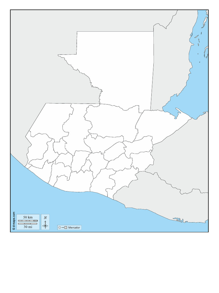 Mapa de Guatemala | PDF