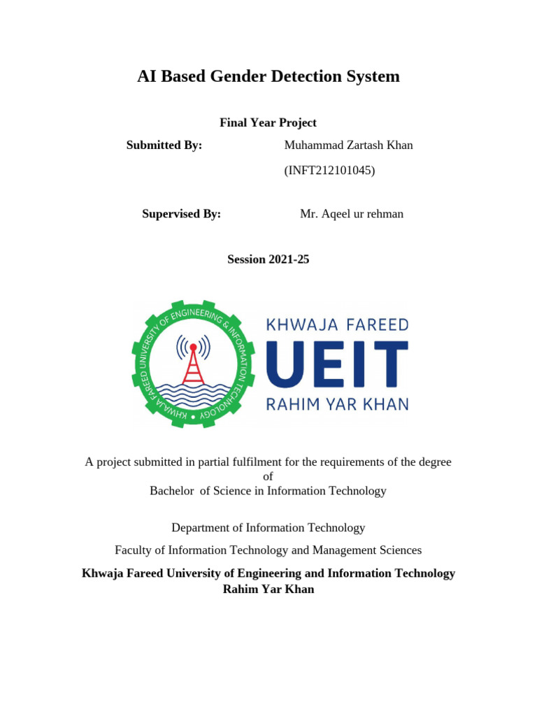 Muhammad Zartash Khan | PDF | Deep Learning | Artificial Intelligence
