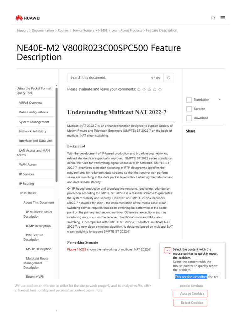 Understanding Multicast NAT 2022-7 - NE40E-M2 V800R023C00SPC500 Feature ...