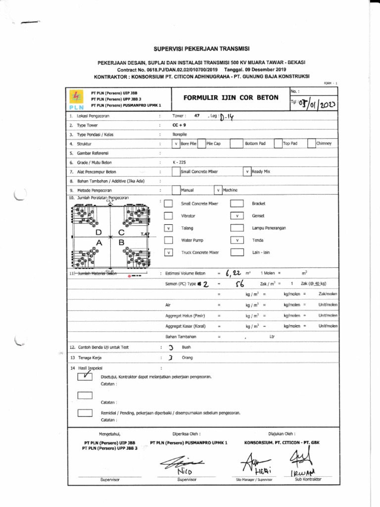 Scan Form Cor T.47 (2) | PDF